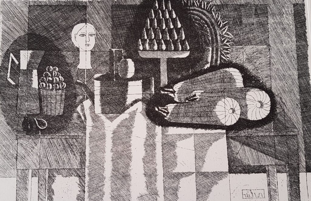 Autumnale mit Birnen und Kürbissen 1964