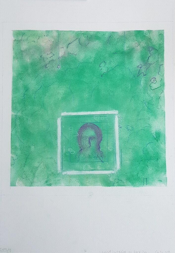 Waldinneres mit Ikone 2003