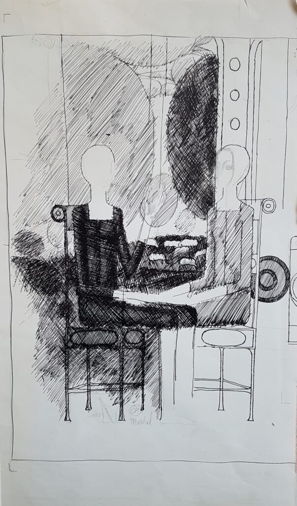 Vorstudie zu Visitation