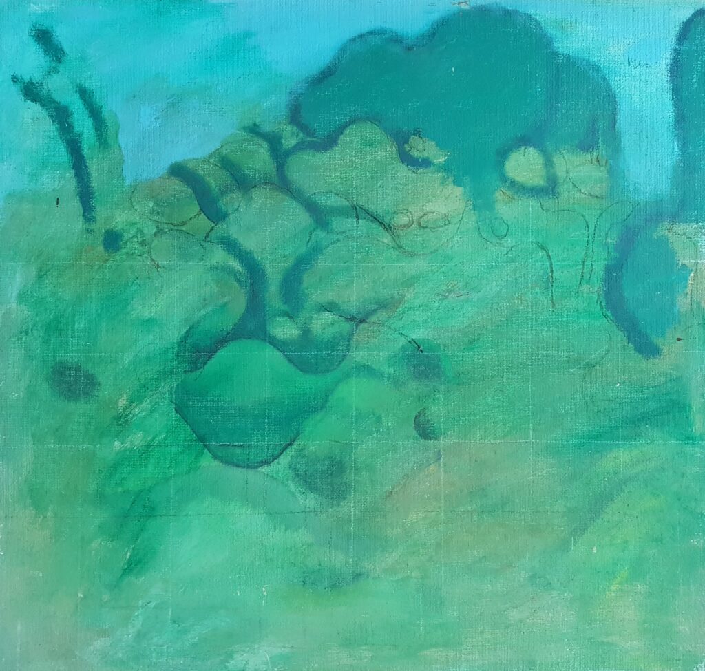 Landschaft mit Baumformen 1979