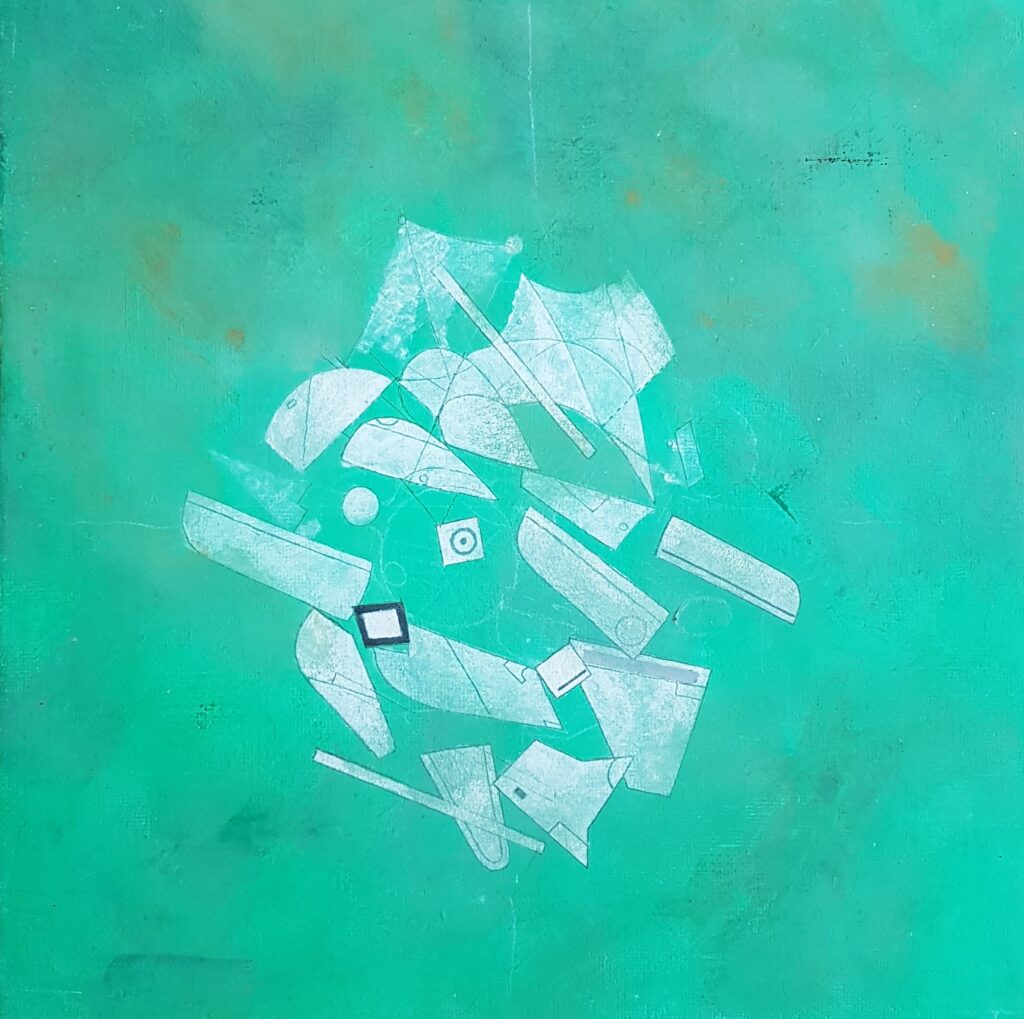 Assemblage d'éléments instables -Demiurgos - Plongeon cosmogonique 1986